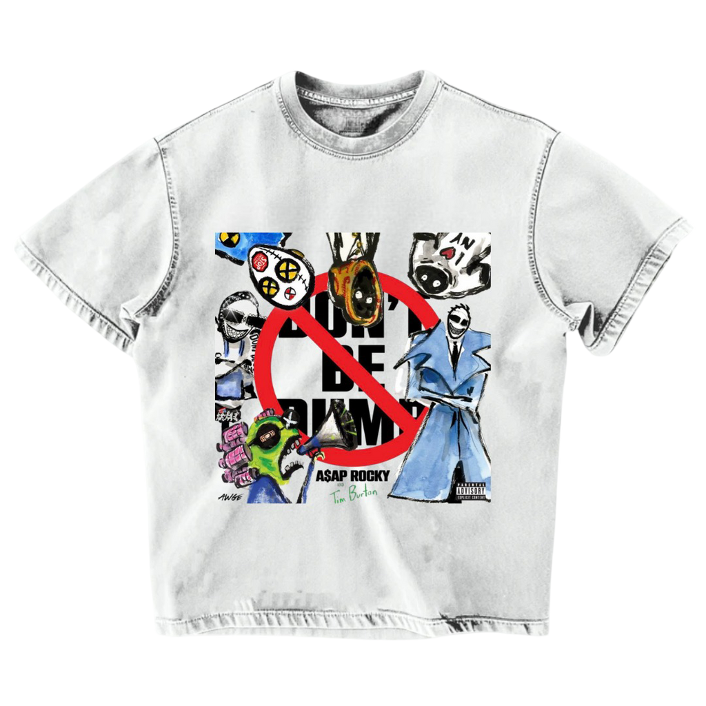 A$AP Rocky Don't Be Dumb Oversized Tee